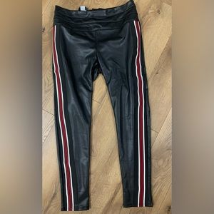 Bebe faux leather pants